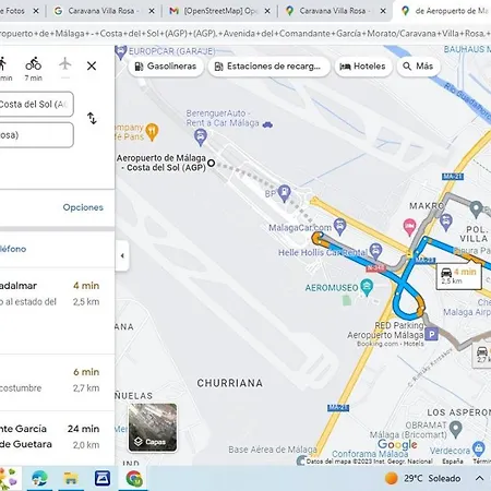 Caravana Rosa Campingplatz Málaga